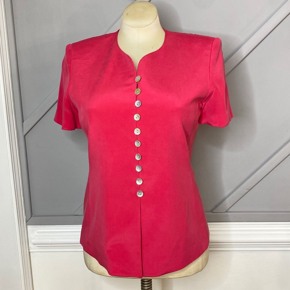 Vintage Jones New York Women's Silk Suit Blazer Size 10